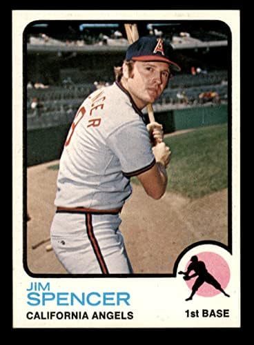 1973 Topps 319 Jim Spencer Los Angeles Melekleri (Beyzbol Kartı) NM + Melekler