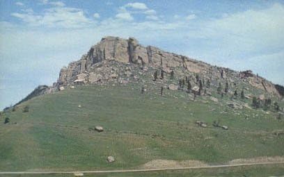 Big Horn Dağları, Montana Kartpostalı