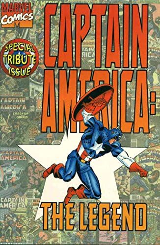 Kaptan Amerika: Efsane 1 (Gazete Bayii) VF / NM ; Marvel çizgi romanı