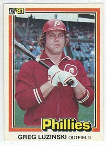 1981 Donruss 175 Greg Luzinski NM-MT Philadelphia Phillies Beyzbol