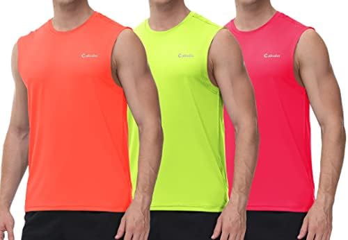 Cakulo erkek Egzersiz Yüzmek Kolsuz Gömlek Hızlı Kuru Plaj Havuzu Teknoloji Koşu Atletik Egzersiz Kas Tank Top Büyük
