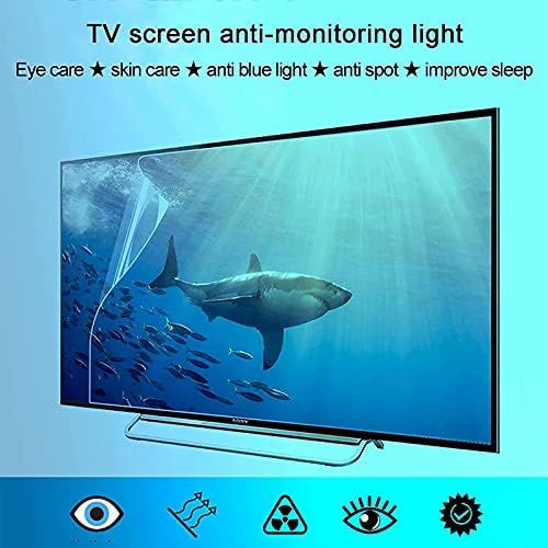 KFJZGZZ TV ekran koruyucu 32-75 inç, parlama önleyici / mavi ışık önleyici / Çizilmez / Parmak izi Önleyici Film,