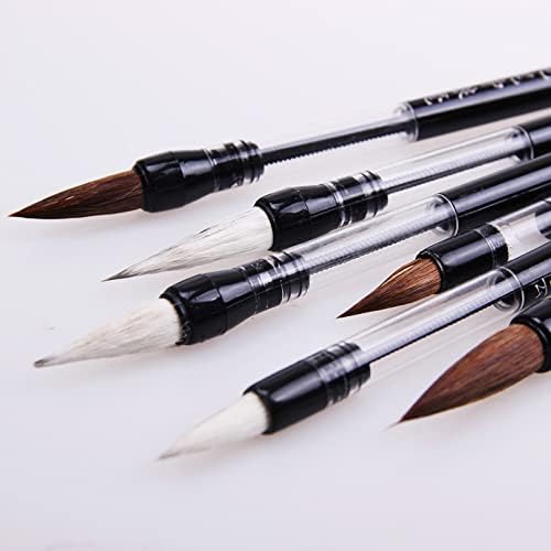 1 ADET Pistonlu suluboya fırçası Çin kaligrafi kalemi Boyama Fırçası Çizim Sanat Malzemeleri