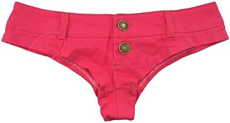 Naturemore kadın Seksi Düşük Belli Streç Mini Kot Şort Sıcak Pantolon Clubwear