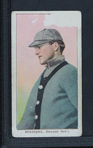 1909 T206 xGLV Jimmy Sheckard Chicago Cubs (Beyzbol Kartı) (Eldiven Gösterilmiyor) ZAVALLI Yavrular