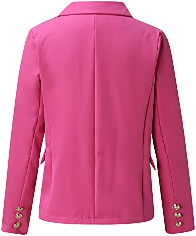 Kadın Blazers ve Takım Elbise Ceketleri Profesyonel Dış Giyim Düğme Aşağı Ceket Yaz Moda Blazers