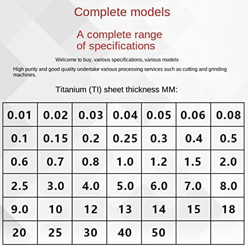 Bilimsel Araştırma enstitülerinde Deneysel kullanım için titanyum folyo ve Titanyum Levha (0.015 * 150 * 1000mm, 1)
