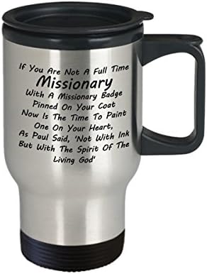 Misyoner Kahve seyahat kupa Misyonerler çay bardağı tam zamanlı bir misyoner değilseniz erkekler kadınlar için mükemmel