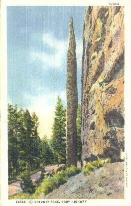 Cody Otoyolu, Wyoming Kartpostalı