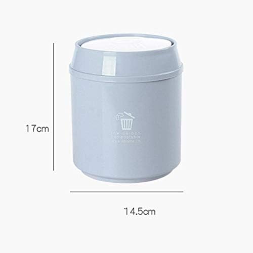 LXDZXY Moda Mini çöp tenekesi, Ev Masaüstü Masa çöp kutusu, Banyo çöp sepeti Mutfak Banyo için a / A / Gösterildiği