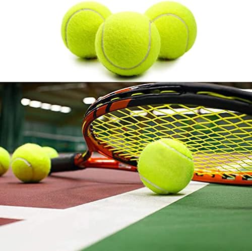 URBEST Şampiyonası Tenis Topları, Gelişmiş Keçe Topları, Yüksek Elastikiyet,Daha Dayanıklı, Tüm Mahkeme Türleri için,
