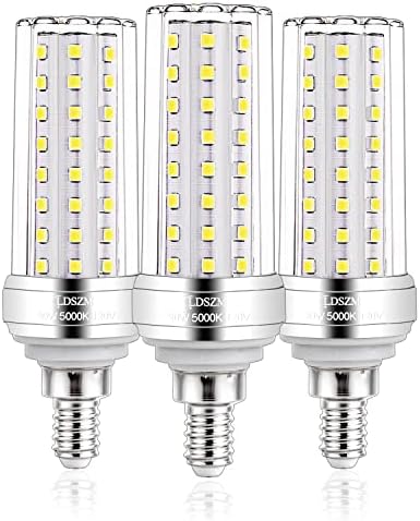 E12 LED Ampuller, 20W LED Şamdan Ampul 150 Watt Eşdeğeri, 2000lm, E12 Orta Taban Dekoratif Kısılabilir LED Avize Ampuller,