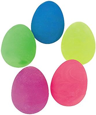 Eğlenceli Ekspres-Paskalya için G-I - D Girdap Yumurta Topları-Oyuncaklar-Toplar-Zıplayan Toplar - Paskalya-12 Adet
