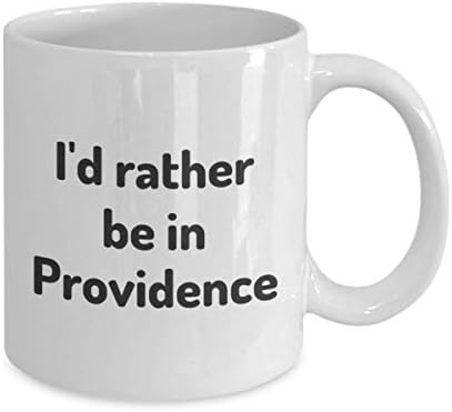 Providence Çay Fincanında Olmayı Tercih Ederim Gezgin İş Arkadaşı Arkadaş Hediye Rhode Island Seyahat Kupa Mevcut