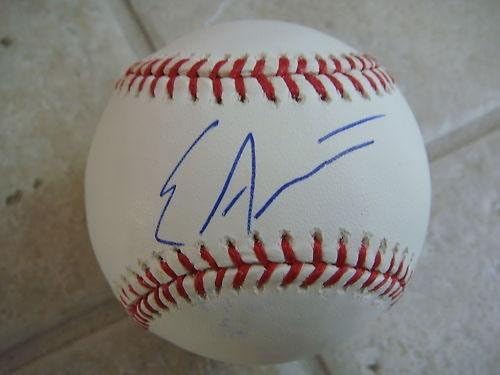 Eric Arnett Milwaukee Brewers, Ml Top İmzalı Resmi Beyzbol Toplarını İmzaladı