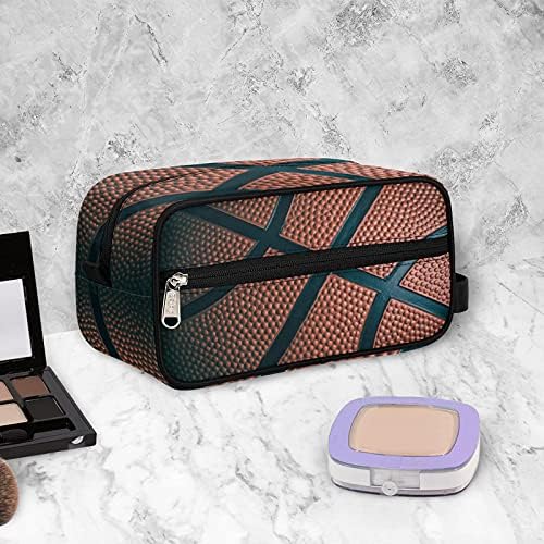 Basketbol makyaj çantası Kadın Erkek, Seyahat makyaj çantası Dopp Kiti, Suya dayanıklı Hafif Tıraş Çantası Tuvalet